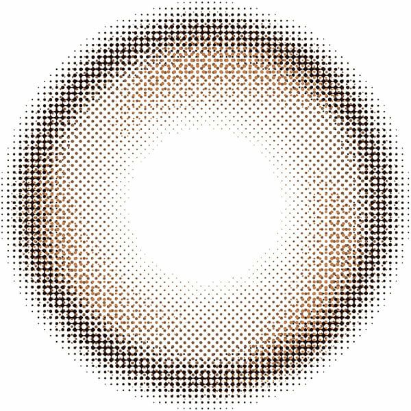 モラク ワンデー（MOLAK）トゥインクルブラウンレンズ画像|コスプレカラコン通販アイトルテ