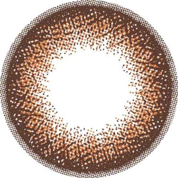 フランミー（FLANMY）ドーナツブラウンレンズ画像|コスプレカラコン通販アイトルテ