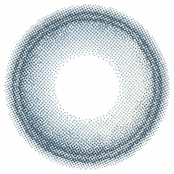 エンジェルカラー バンビシリーズ マンスリー スワンブルーレンズ画像|コスプレカラコン通販アイトルテ