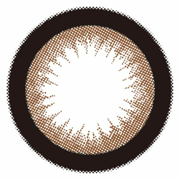 エンジェルカラー バンビシリーズ マンスリー アーモンドレンズ画像|コスプレカラコン通販アイトルテ