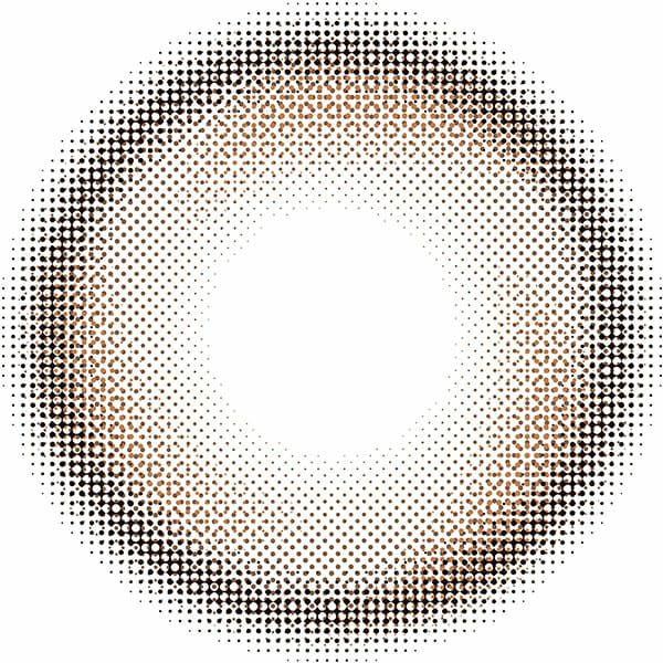 モラク マンスリー（MOLAK）トゥインクルブラウンレンズ画像|コスプレカラコン通販アイトルテ