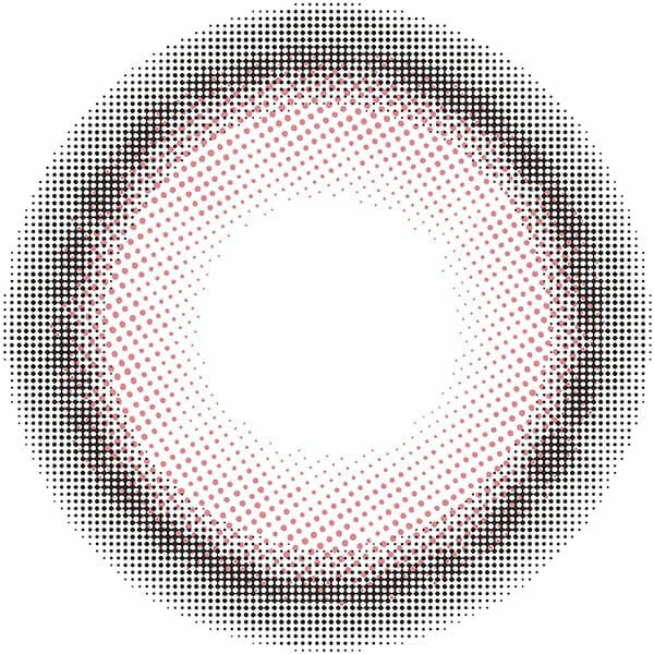 モラク マンスリー（MOLAK）ピンクボムレンズ画像|コスプレカラコン通販アイトルテ