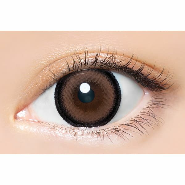 エンジェルカラー バンビシリーズ ワンデー（Angelcolor Bambi Series 1day）ハニームーン装着画像|コスプレカラコン通販アイトルテ