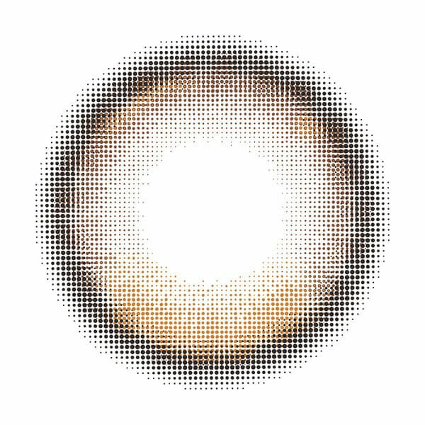 トパーズ（TOPARDS）ムーンメルトブラウンレンズ画像|コスプレカラコン通販アイトルテ