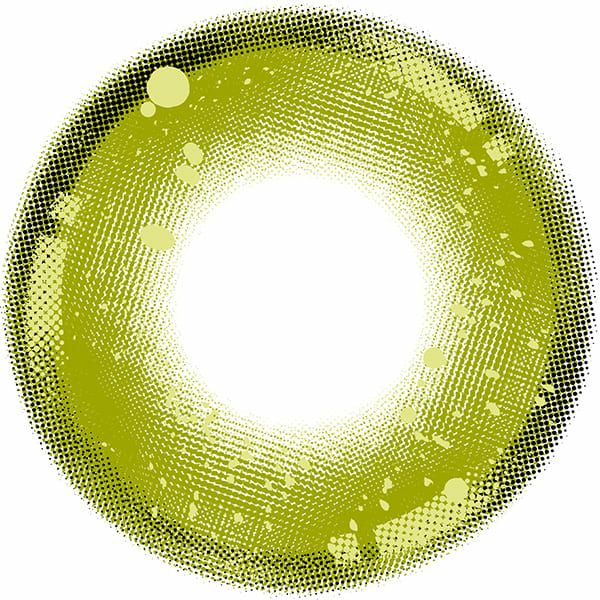 ギャラクシーアイドル（GALAXY IDOL）オーロラオリーブレンズ画像