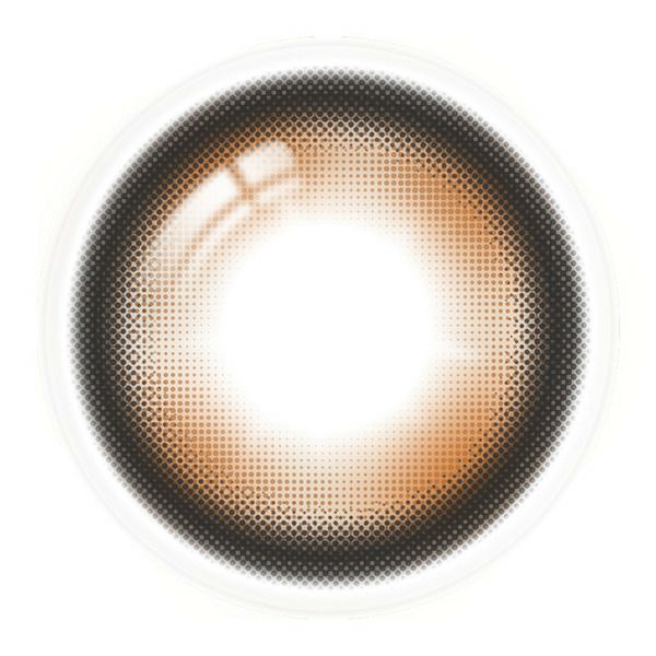 ワンデー リフレア エーアイ（1-DAY Refrear a-eye） ブリンクブラウンレンズ画像|コスプレカラコン通販アイトルテ