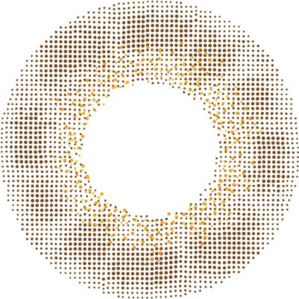 エンジェルカラー バンビシリーズ ヴィンテージワンデー ヴィンテージヘーゼル装着画像|コスプレカラコン通販アイトルテ