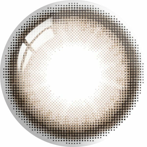 リルムーン シリコーン ワンデー（LILMOON）サンドグレーレンズ画像|コスプレカラコン通販アイトルテ