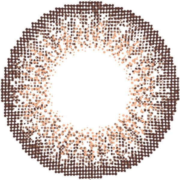 ラヴェール（loveil）ブラウンミラージュレンズ画像|コスプレカラコン通販アイトルテ