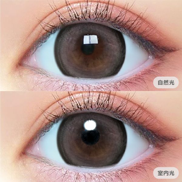 ベイビーモテコン ワンデーベイビーデビルさくら装着画像|コスプレカラコン通販アイトルテ