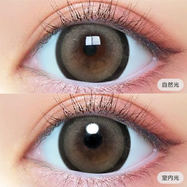 ベイビーモテコン ワンデーベイビーデビルぎゃる装着画像|コスプレカラコン通販アイトルテ