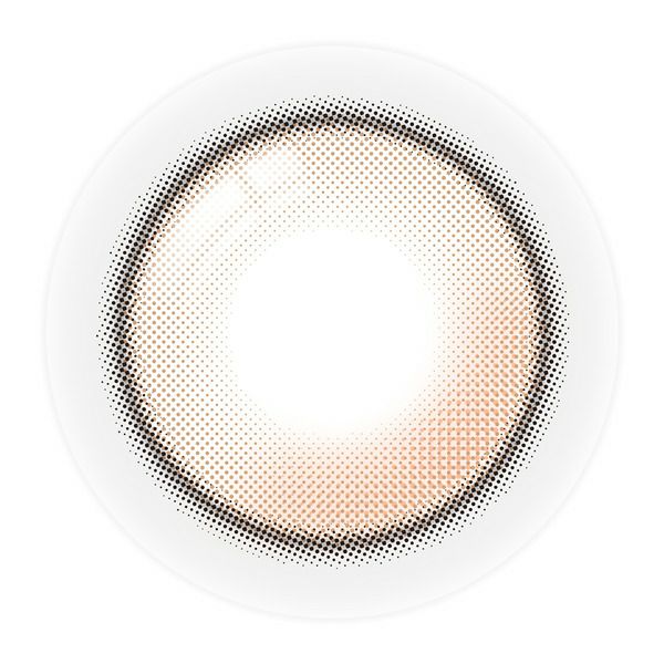 ワンデー リフレア エーアイ（1-DAY Refrear a-eye）キューティーベージュレンズ画像|コスプレカラコン通販アイトルテ