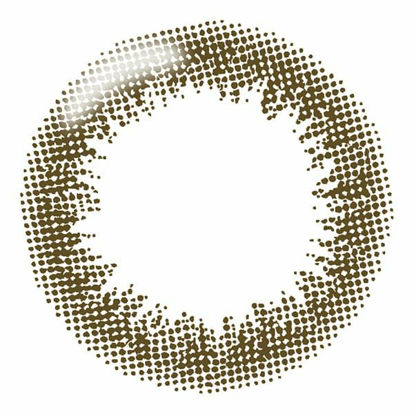 【30枚入】アーティラル ワンデー UV＆Moist（58%） オークルレンズ画像|コスプレカラコン通販アイトルテ