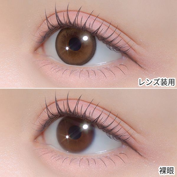 シャプン（Chapun）きらゆめブラウン 装着画像