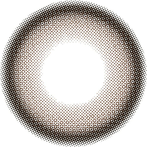 ウユ ワンデー（Uyu 1DAY）ココブラウンジュ レンズ画像